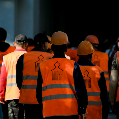 FlexTram labor staffing company crew shuttle to job sites