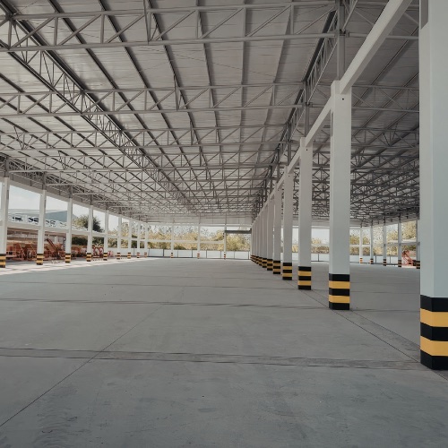 FlexTram warehouse worker transport shuttle