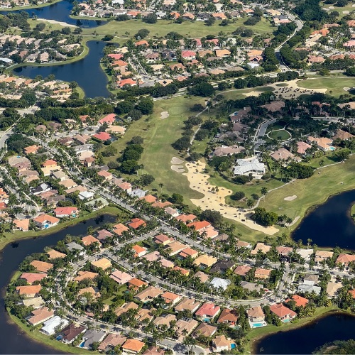 FlexTram planned community resident shuttle connecting amenities