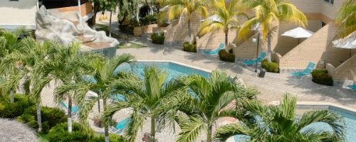 FlexTram resort guest shuttle at hotel property